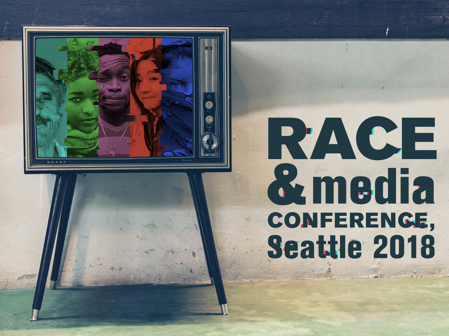 Race & Media Conference, Seattle 2018 title graphic